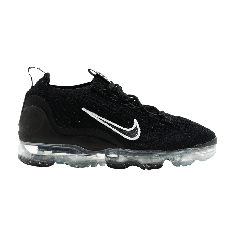 Nike Air VaporMax 2021 FK Black Metallic Silver (Women's)