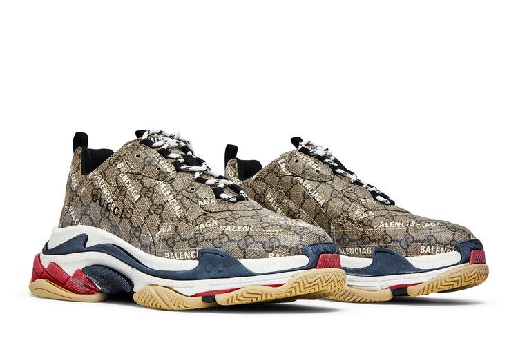 Gucci x Balenciaga The Hacker Project Triple S Beige – Side Kicks Gucci x Balenciaga The Hacker Project Triple S Beige – Side Kicks