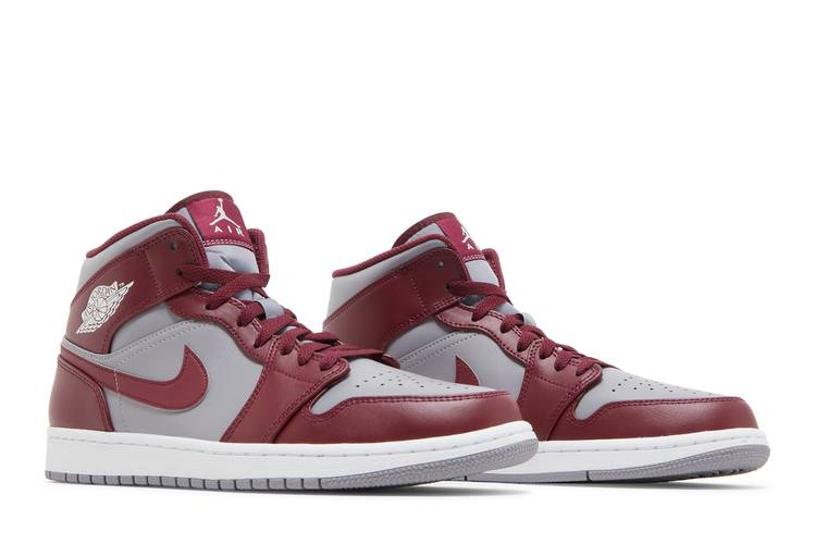 Jordan 1 Mid Cherrywood Red