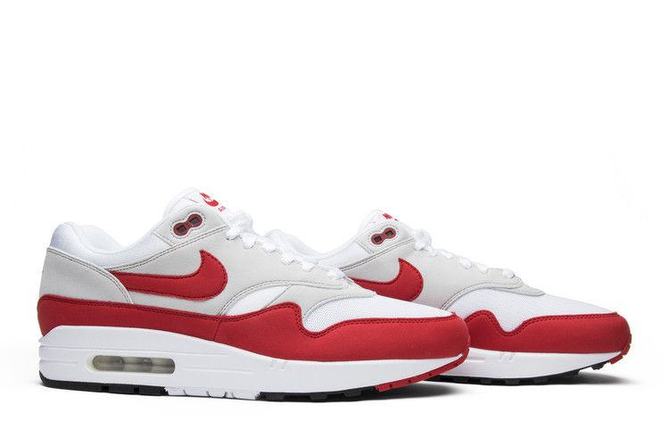 Nike Air Max 1 Anniversary Red 2017 2018 Restock Pair
