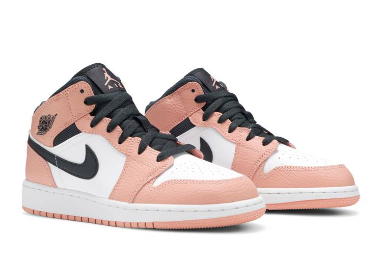 Jordan 1 Mid Pink Quartz (GS)