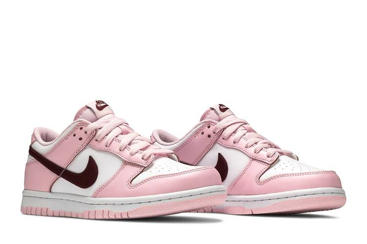 Nike Dunk Low Pink Foam Red White (GS)