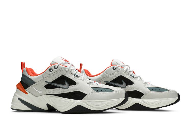 Bone Turf Nike M2k Og Nike M2K Tekno Light Bone Turf Orange – Side