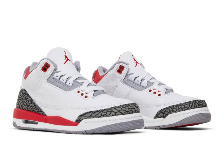 Jordan 3 Retro Fire Red (2022) (GS)