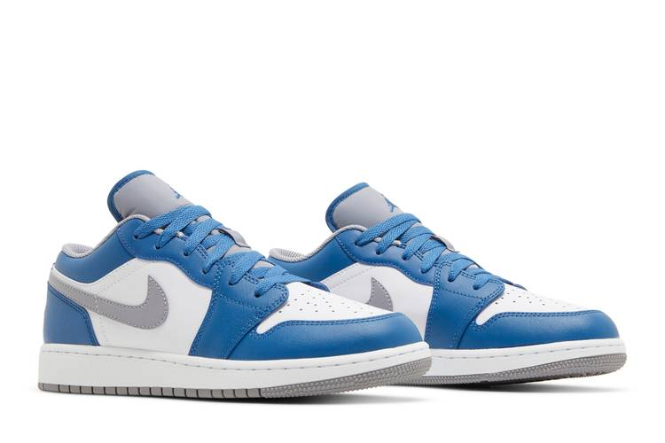 Jordan 1 Low True Blue (GS)