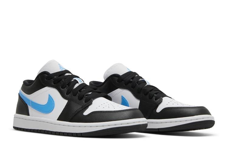 Jordan 1 Low Black University Blue White (Women's)