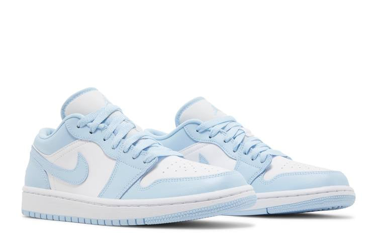 Jordan 1 Low White Ice Blue (Women's)