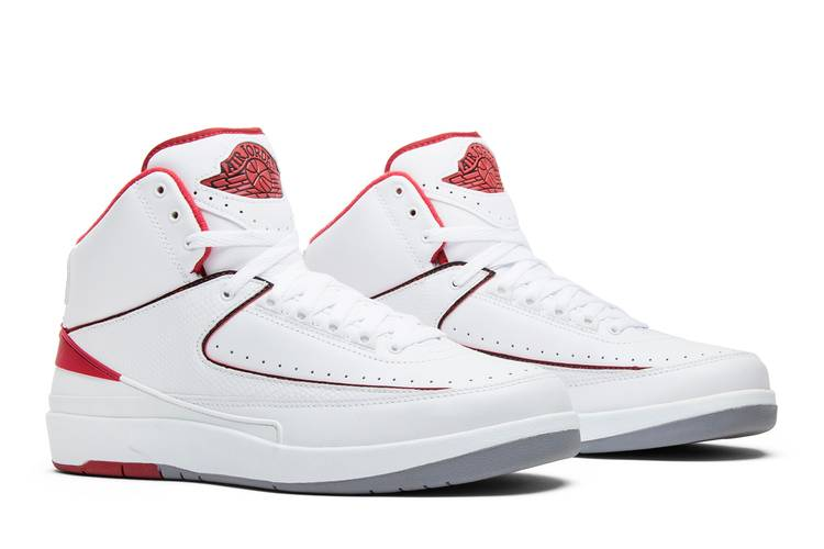 Jordan 2 Retro White Red (2014)