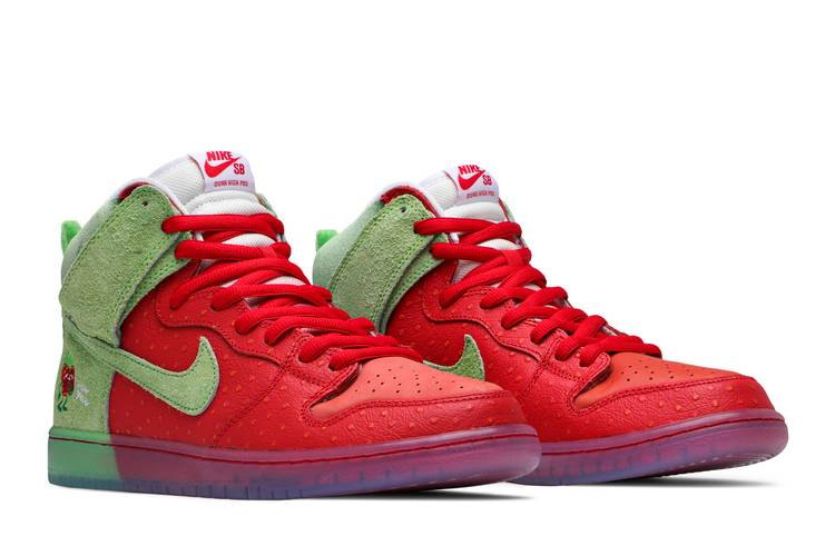 Nike SB Dunk High Strawberry Cough