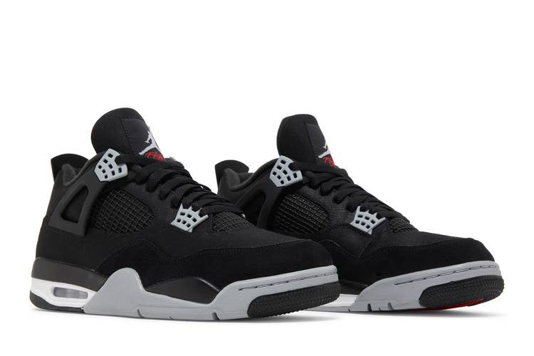 Jordan 4 Retro SE Black Canvas