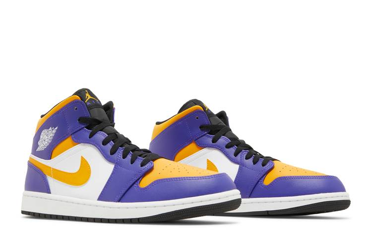 Jordan 1 Mid Lakers (2022)