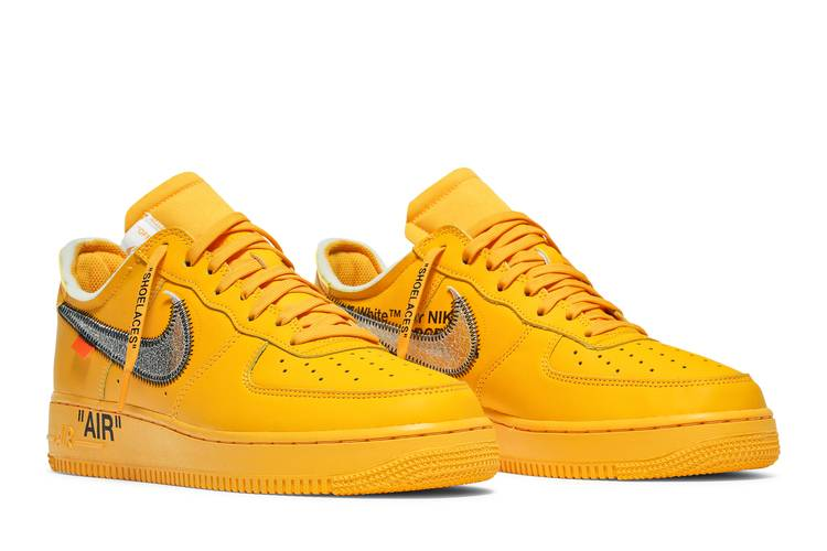 Nike Air Force 1 Low Off-White ICA University Gold