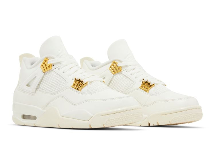 Jordan 4 Retro Metallic Gold (Women's)