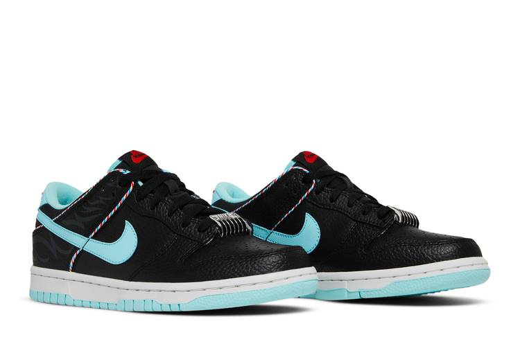 Nike Dunk Low SE Barber Shop Black (GS)