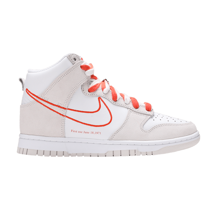 Nike Dunk High First Use White Sail Orange (Women's)