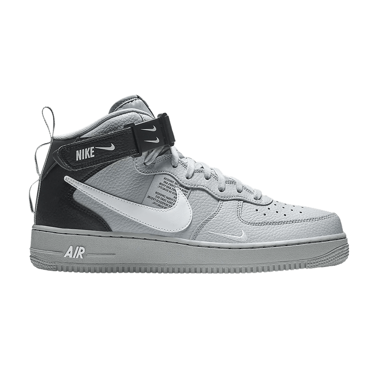 Nike Air Force 1 Mid Utility Wolf Grey Black