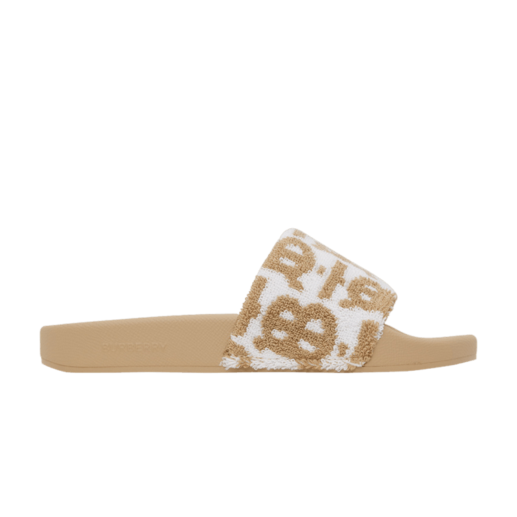 Burberry Monogram Furley Slide Beige (Women's)