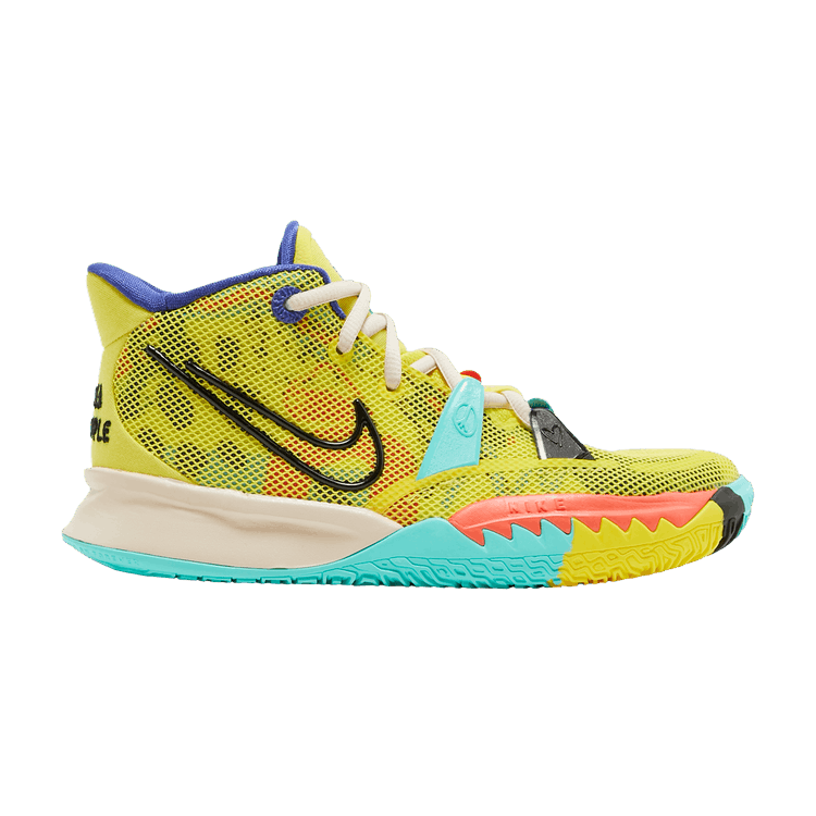 Nike Kyrie 7 1 World 1 People Electric Yellow (GS)