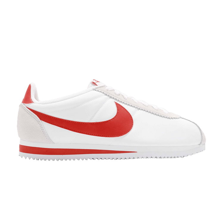 Nike Classic Cortez Nylon White Habanero Red