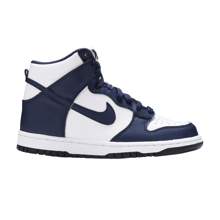 Nike Dunk High Championship Navy (GS) - Side Kicks