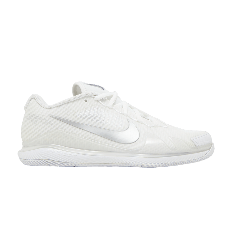 Nike Court Air Zoom Vapor Pro HC White Silver (Women's)