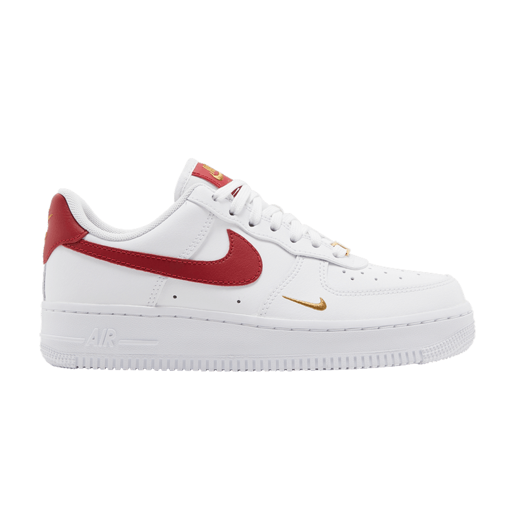 Nike Air Force 1 Low Essential Gym Red Mini Swoosh (Women's)