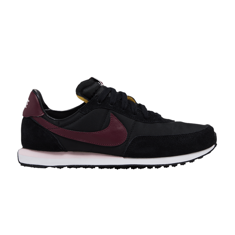 Nike Waffle Trainer 2 Black Dark Beetroot (GS)