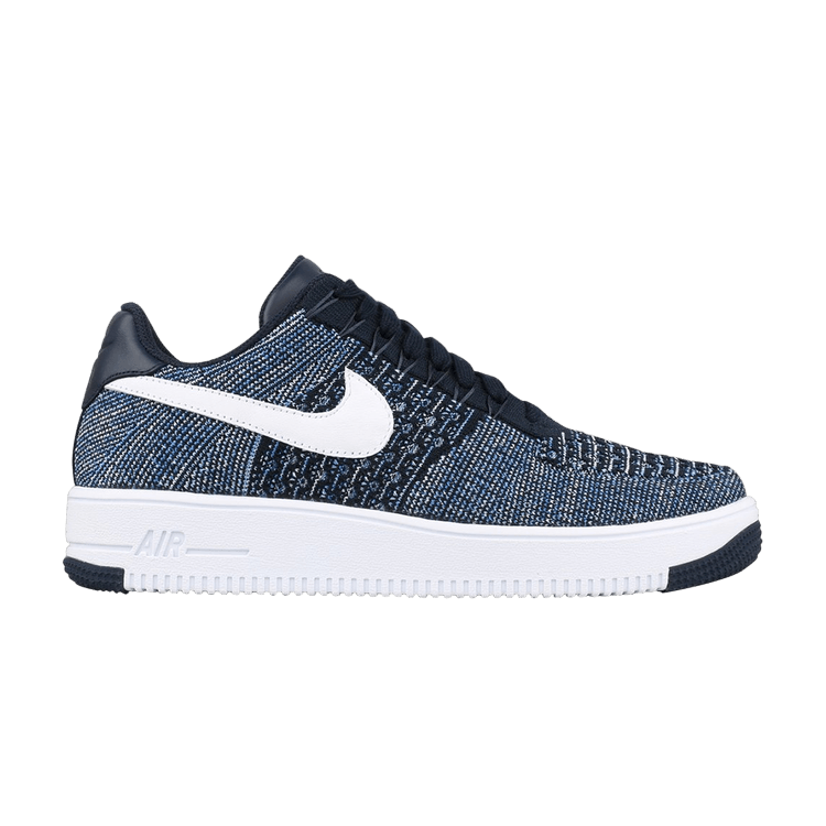 Nike Air Force 1 Low Flyknit Obsidian