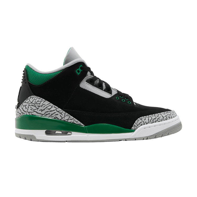 Jordan 3 Retro Pine Green - Side Kicks