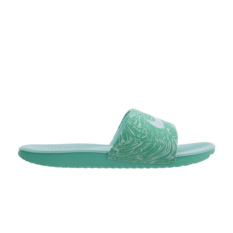 Nike Kawa Slide Print Emerald Rise (GS)