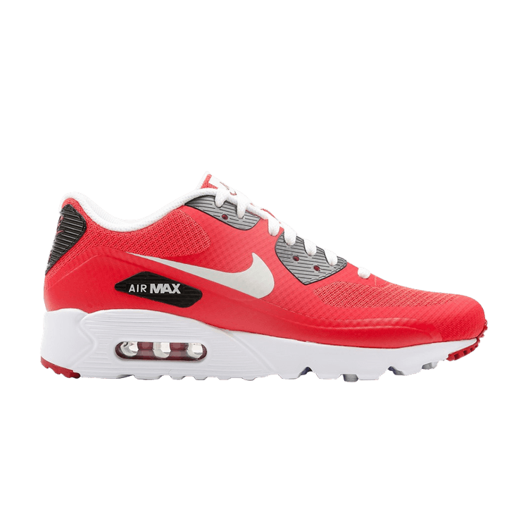 Nike Air Max 90 Ultra Essential Action Red/Pure Platinum-Gym Red-Black