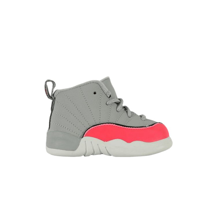 Jordan 12 Retro Wolf Grey Racer Pink (TD)