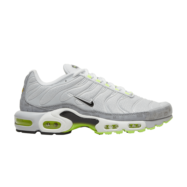 Nike Air Max Plus Platinum Grey Reflective Logos