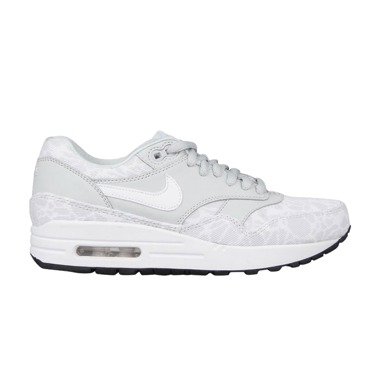 Nike Air Max 1 Jcrd Pure Platinum White-Black (Women's)