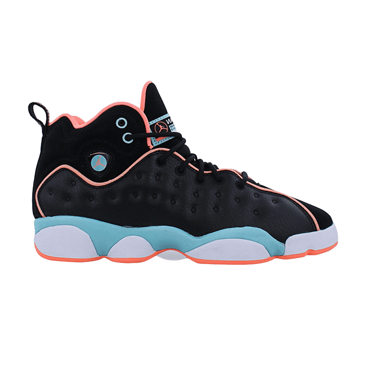 Jordan Jumpman Team 2 Black Crimson Pulse Light Aqua (GS)