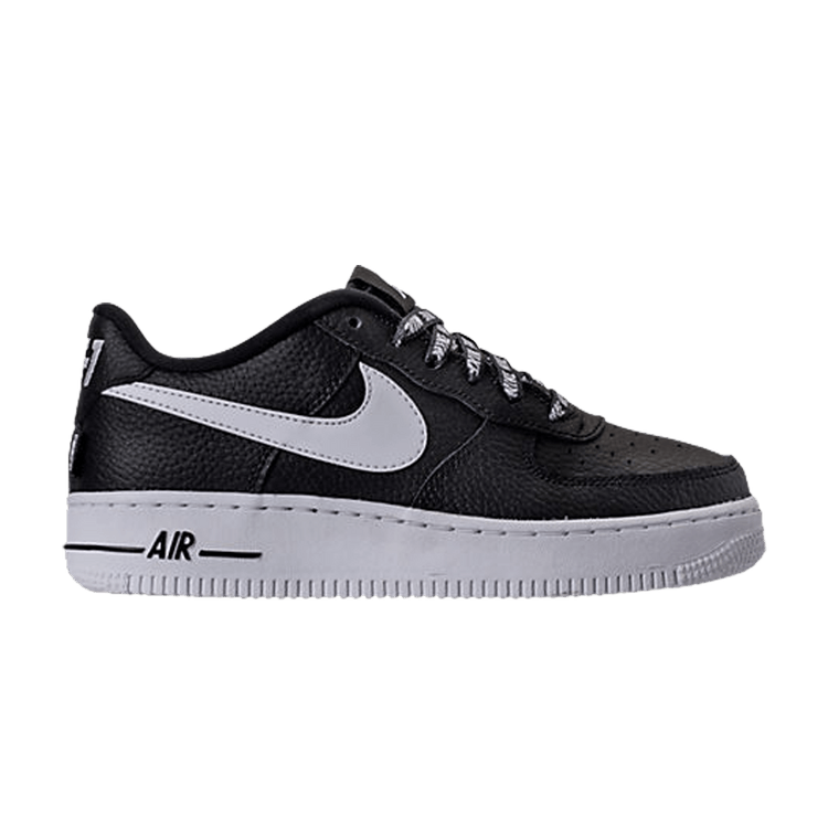 Nike Air Force 1 Low NBA Black White (GS)