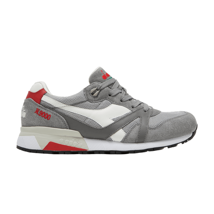 Diadora N9000 Made in Italy Storm Grey Red