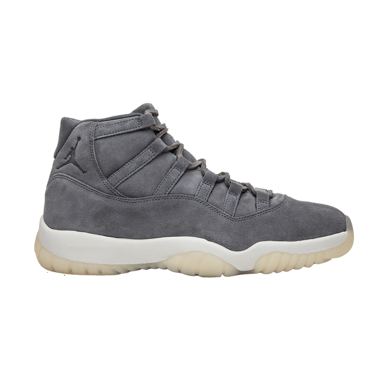 Jordan 11 Retro Pinnacle Grey Suede