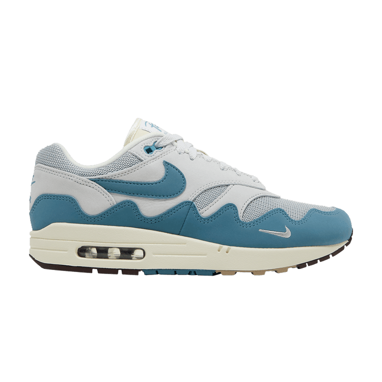 Nike Air Max 1 Patta Waves Noise Aqua (with Bracelet) - Side Kicks