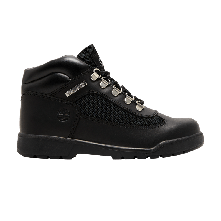 Timberland Field Boot Mid Lace Up Black (GS)