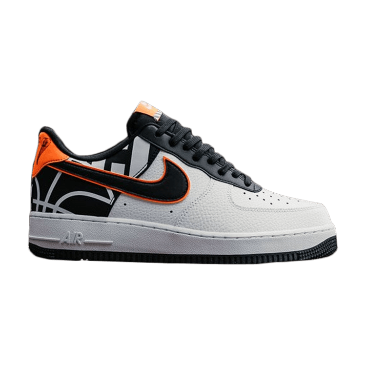 Nike Air Force 1 Low White Black Orange