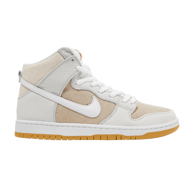 Nike SB Dunk High Pro ISO Orange Label Unbleached Natural