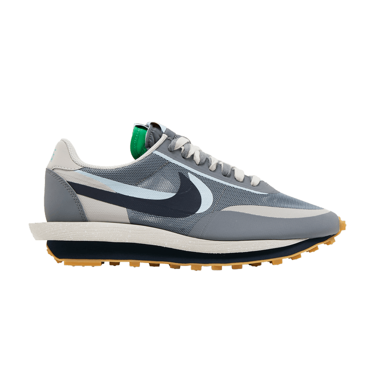 Nike LD Waffle sacai CLOT Kiss of Death 2 Cool Grey