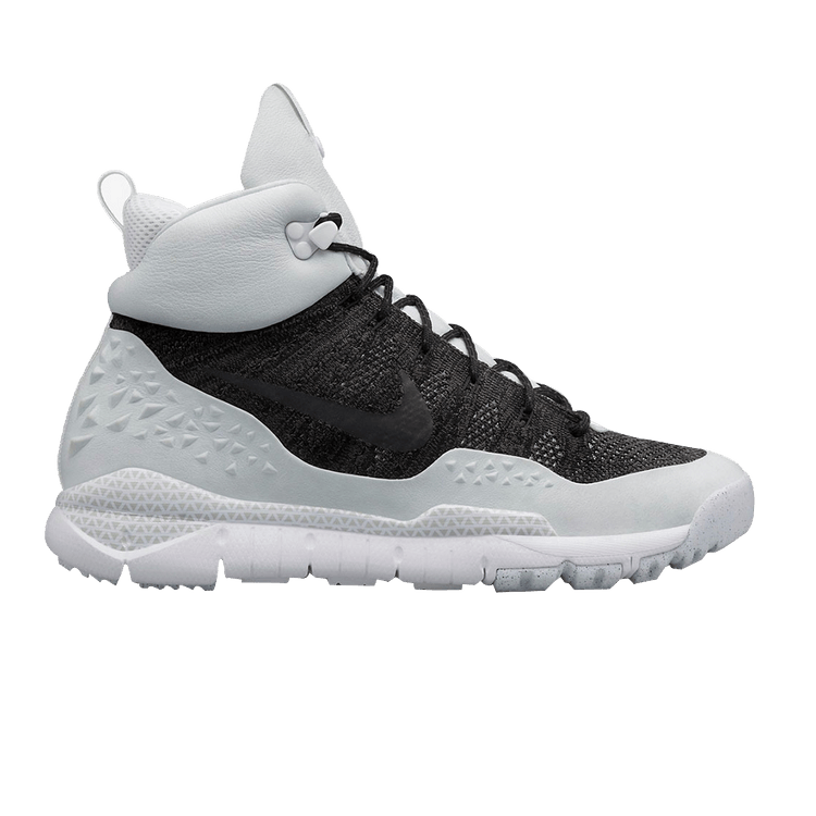 Nike Lupinek Flyknit Black White
