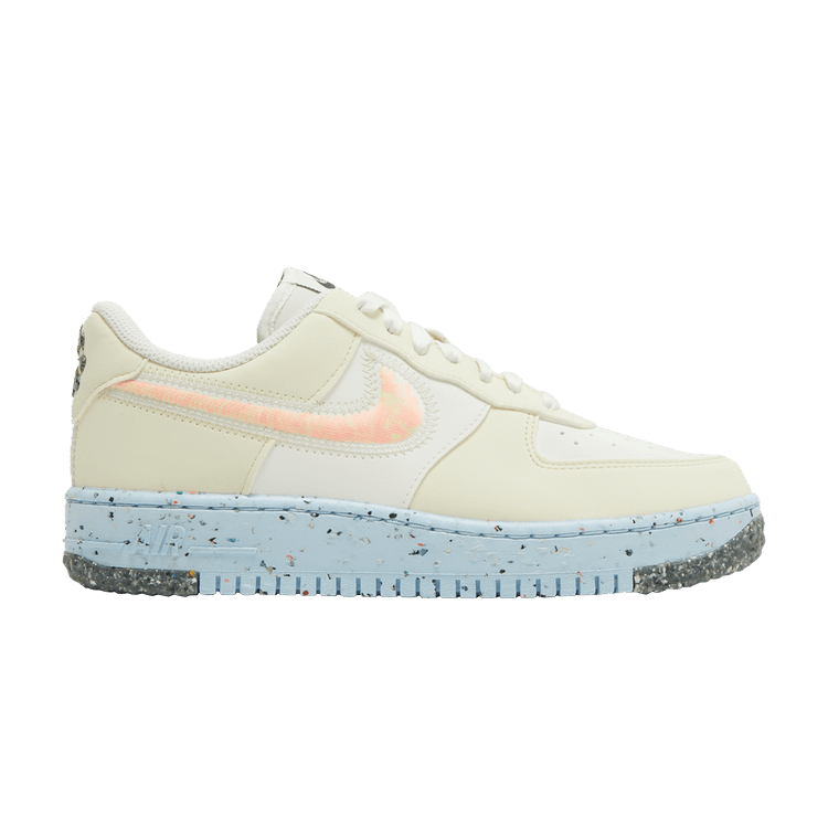 Nike Air Force 1 Low Crater Sail Total Orange Ice Blue (Women's)