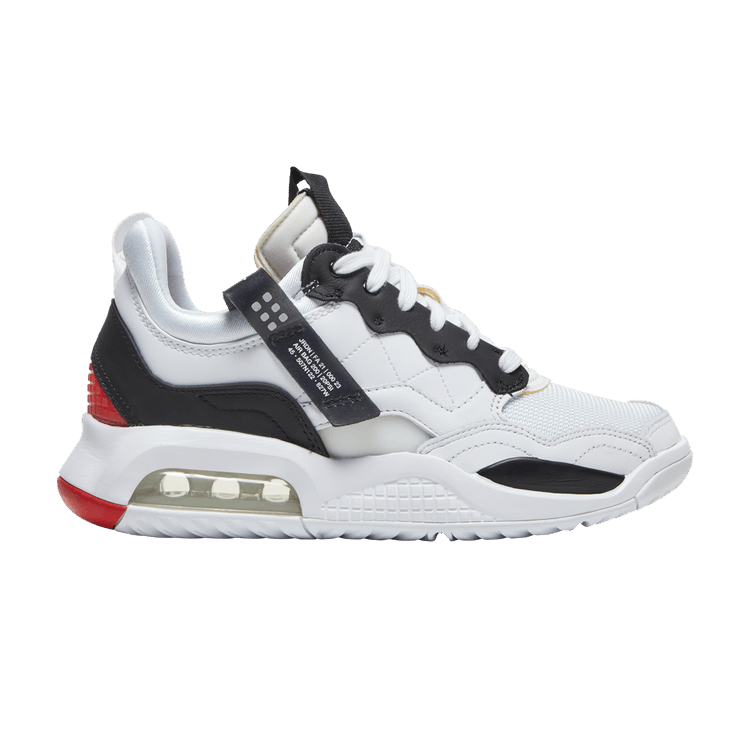 Jordan MA2 White University Red Light Smoke Grey Black