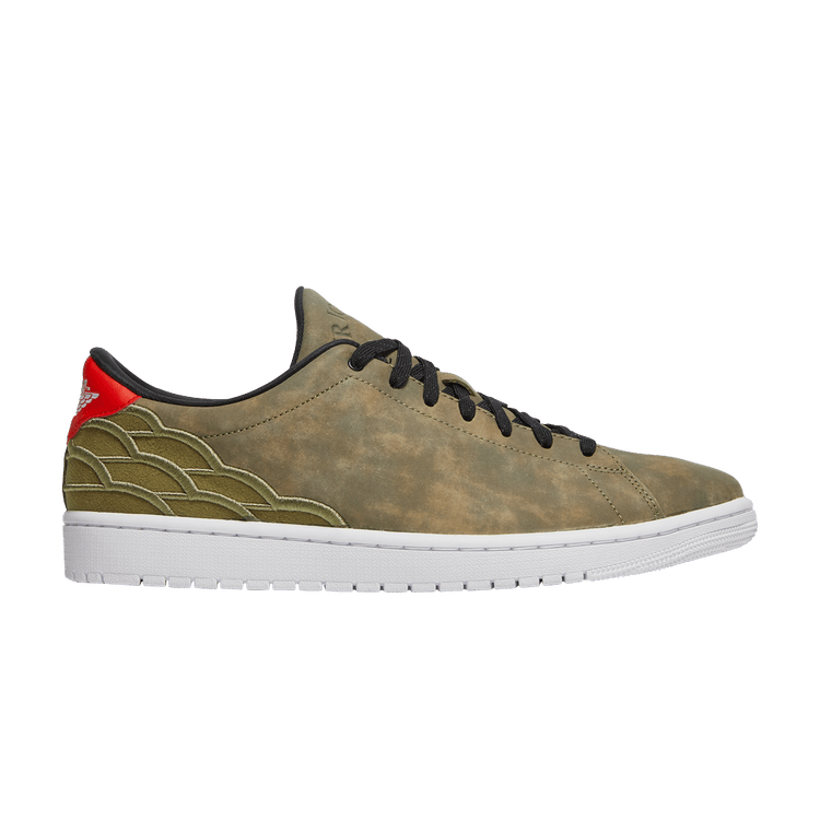 Jordan 1 Centre Court Oil Green