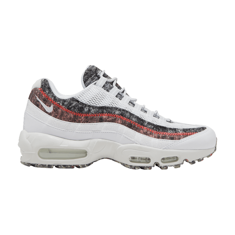 Nike Air Max 95 Crater White Photon Dust Bright Crimson