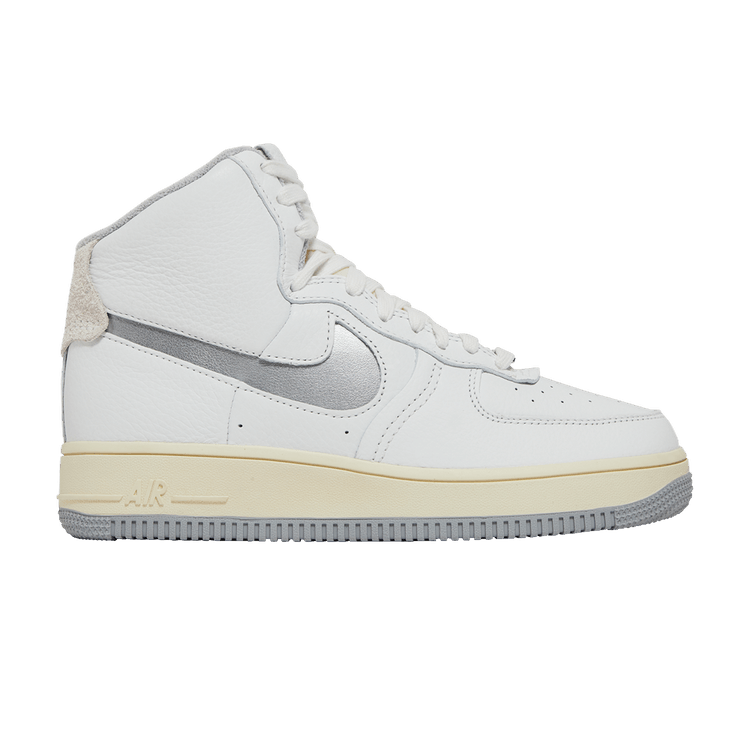 Nike Air Force 1 High Sculpt White Silver (Women's)