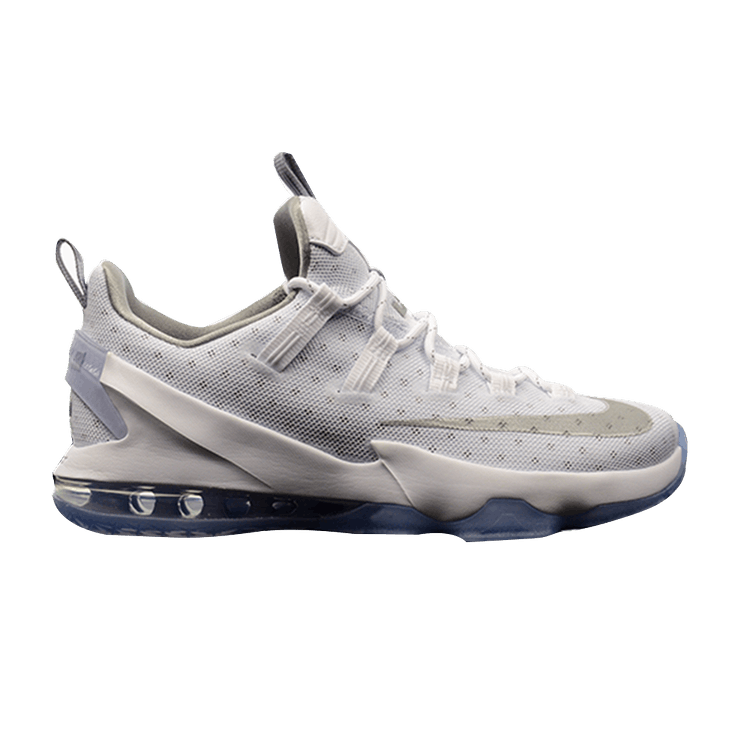 lebron 13 low metallic silver